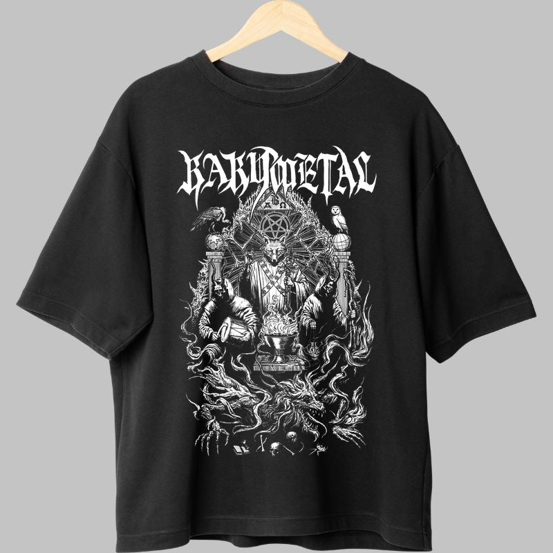 Tricou BabyMetal - Dark Throne Ritual fata