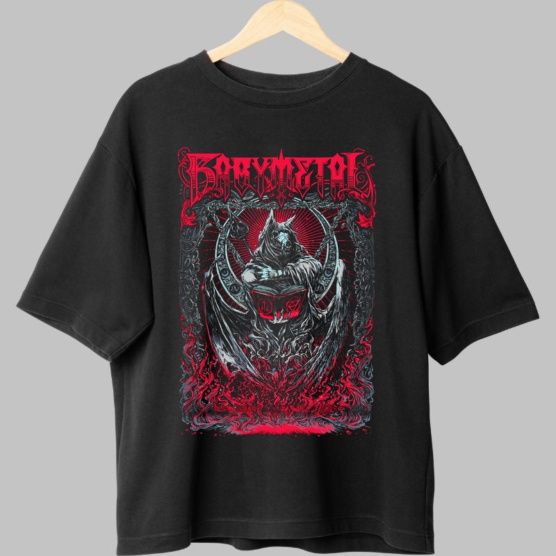 Tricou Babymetal - Demonul Cartii Interzise fata