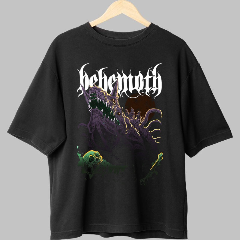 Tricou Behemoth - Monstrul Apocaliptic fata