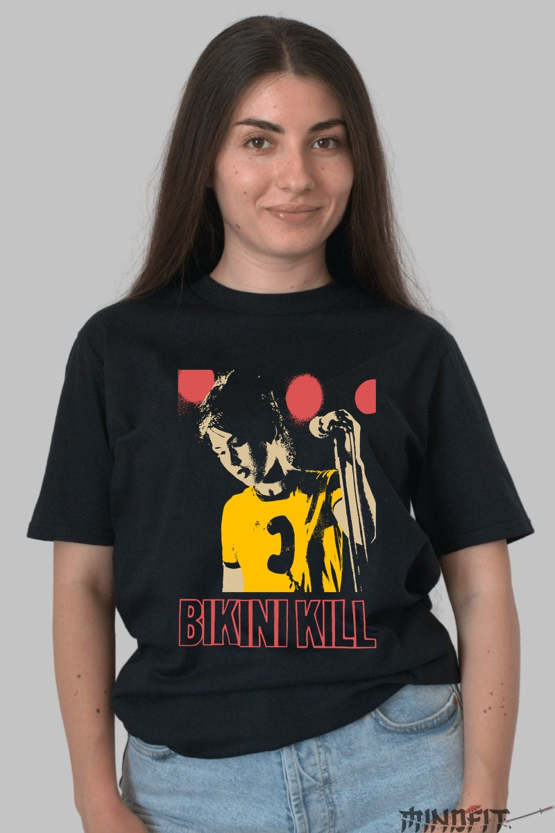 Tricou Bikini Kill - Riot Grrrl Heritage fata negru
