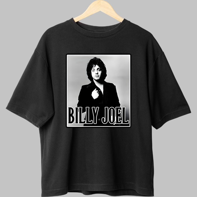 Tricou Billy Joel - Iconic Portrait Edition fata