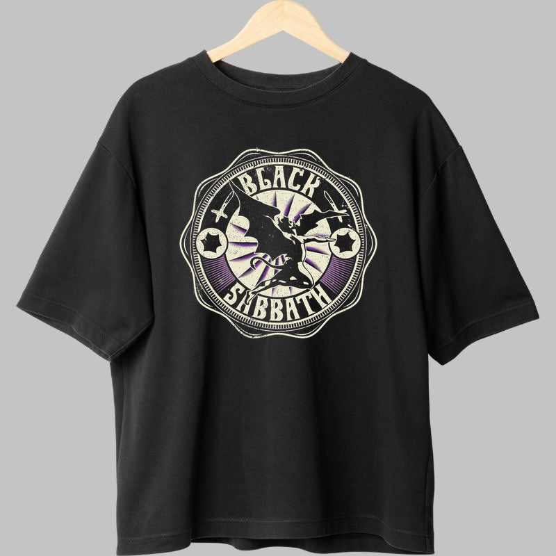 Tricou Black Sabbath - Emblema Legendara fata