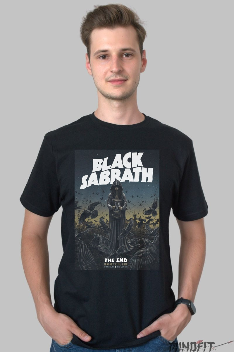 Tricou Black Sabbath - The End Tour Edition barbat negru