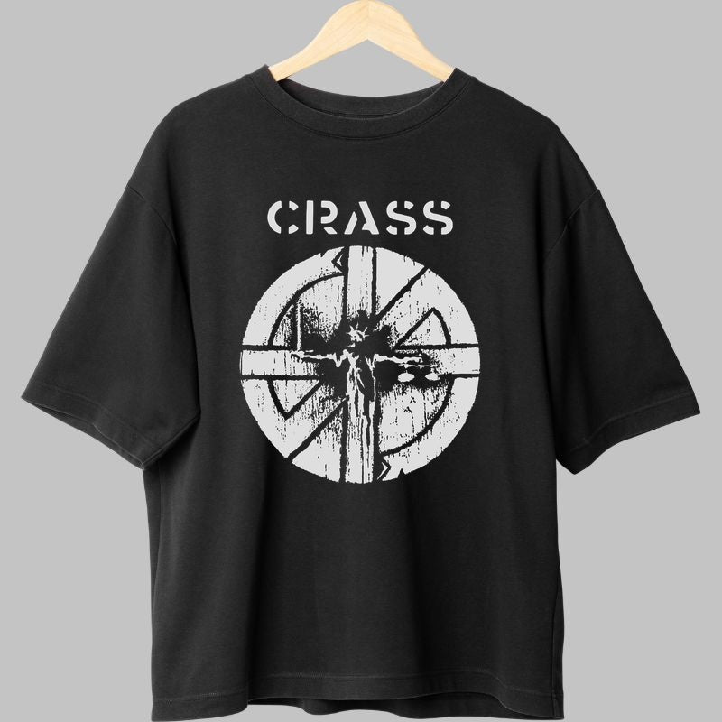 Tricou Crass - Simbol Punk Anarhist fata