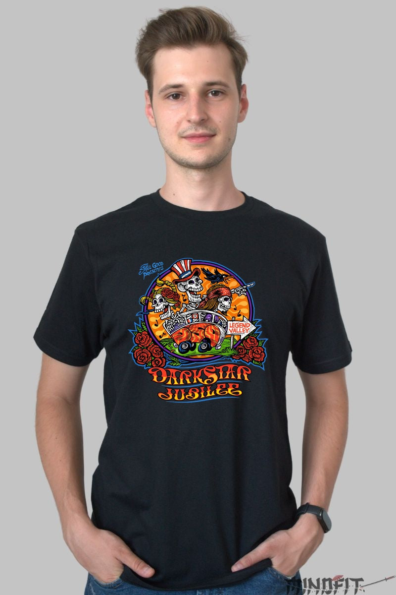 Tricou Dark Star Jubilee - Legend Valley Edition barbat negru