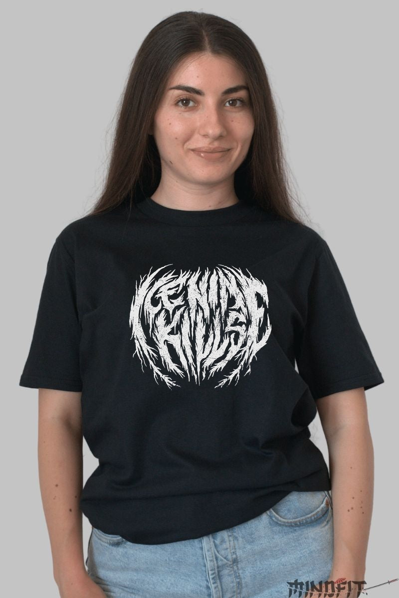 Tricou Death Core - Get Killed Art dama negru