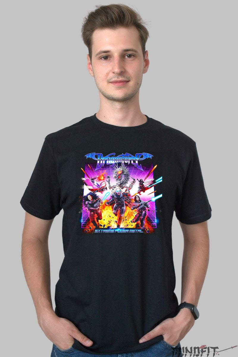 Tricou Dragonforce - Extreme Power Metal barbat negru