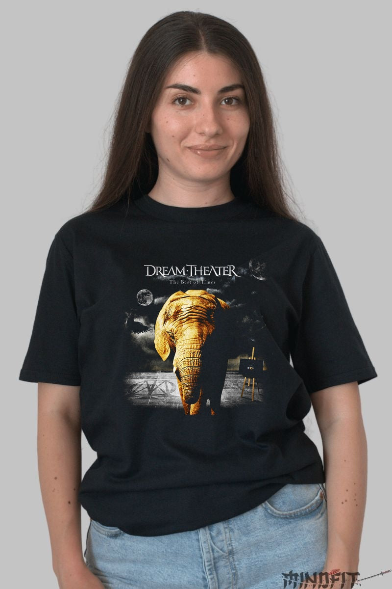 Tricou Dream Theater - The Best of Times dama negru