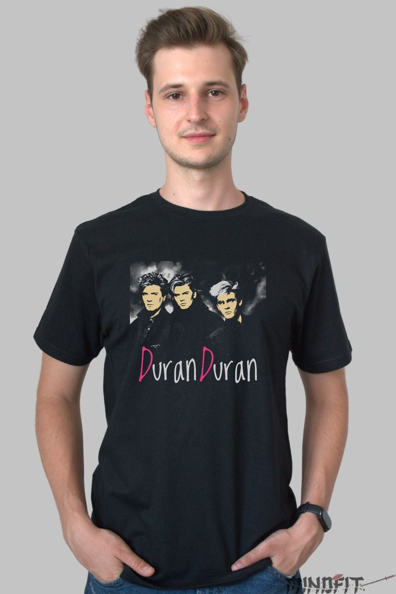 Tricou Duran Duran - New Wave Icons barbat negru