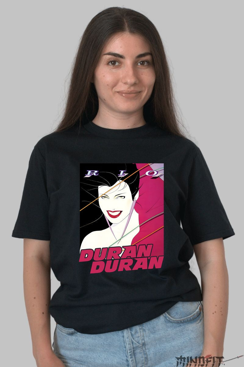 Tricou Duran Duran - Rio Pop Art Edition dama negru