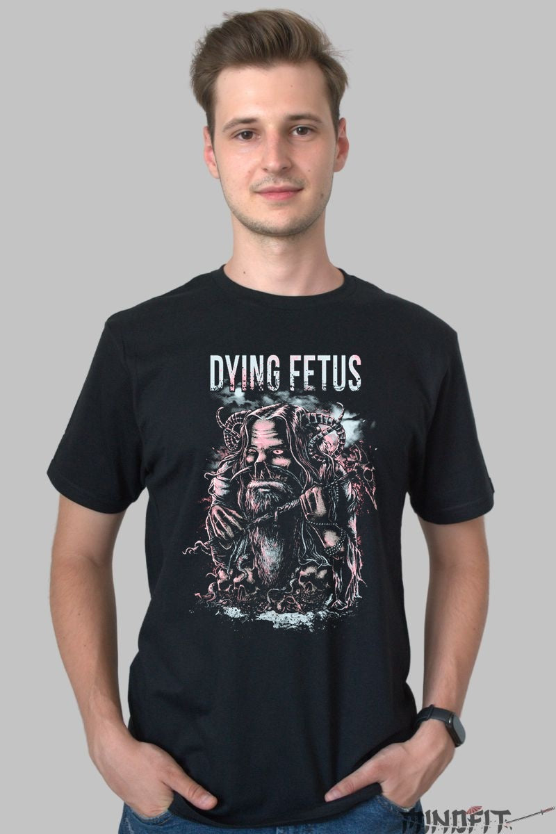 Tricou Dying Fetus - Demon Metal Art barbat negru