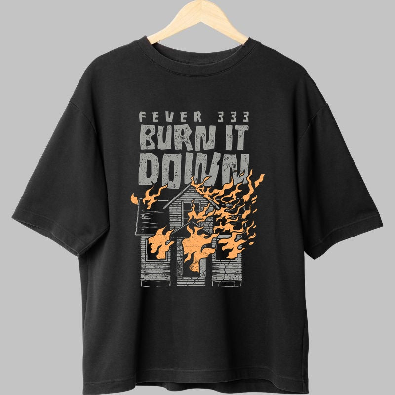 Tricou Fever 333 - Burn It Down Edition fata