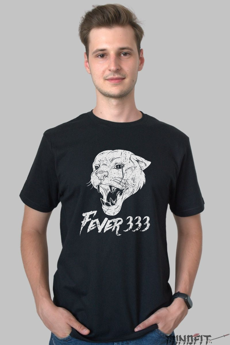 Tricou Fever 333 - Spirit Salbatic Urban barbat negru