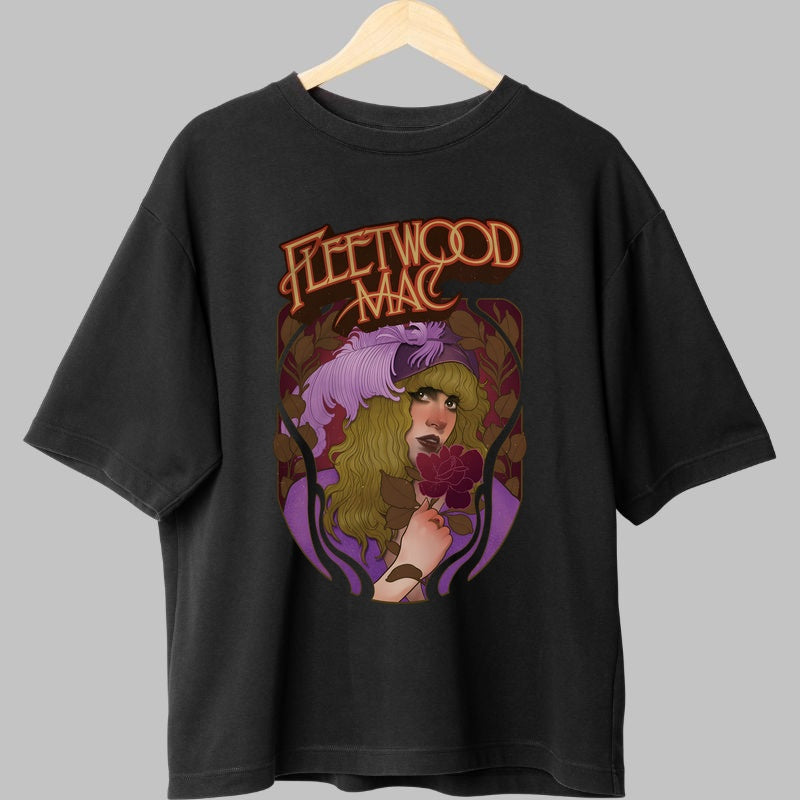 Tricou Fleetwood Mac - Art Nouveau Vibes fata