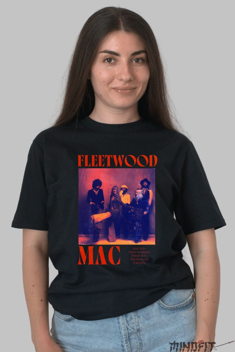 Tricou Fleetwood Mac - Legendary Vibe Edition dama negru