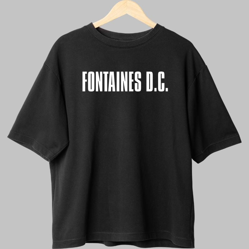Tricou Fontaines D.C. - Minimalist Post-Punk fata