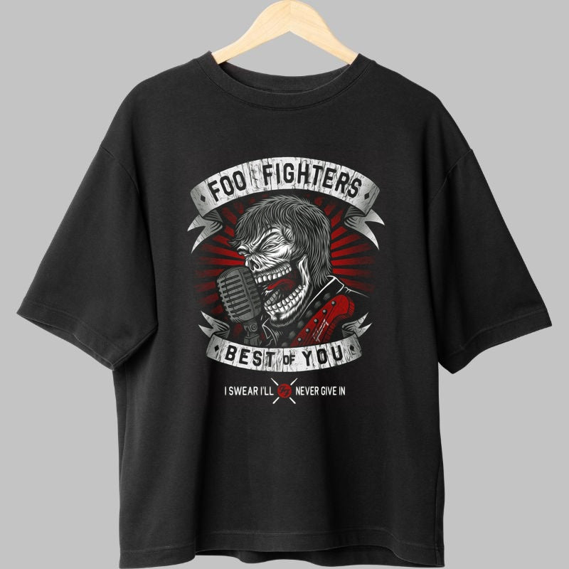 Tricou Foo Fighters - Best of You Skull Edition fata