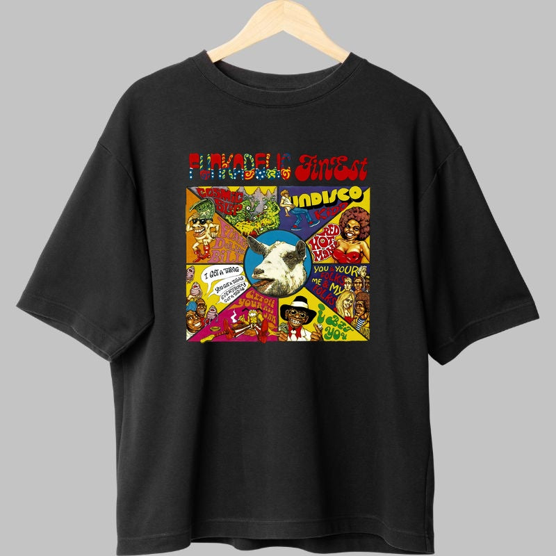 Tricou Funkadelic Finest - Arta Psihedelica Funk fata