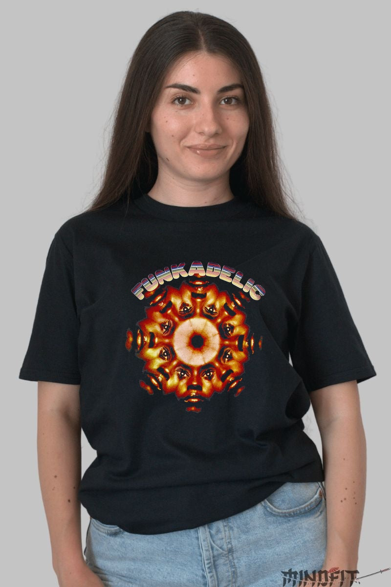 Tricou Funkadelic - Psychedelic Soul Vibes dama negru