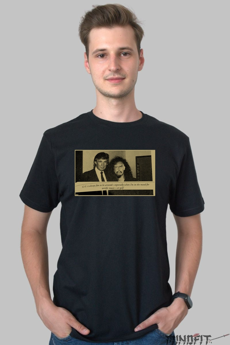 Tricou G.G. Vibe - Instantaneu Iconic Urban barbat negru