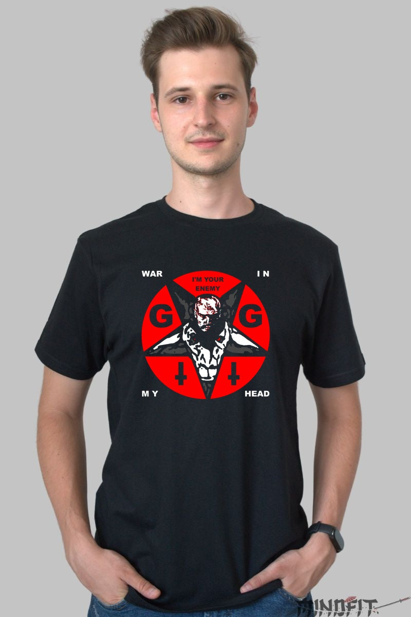 Tricou GG Enemy - War in My Head barbat negru