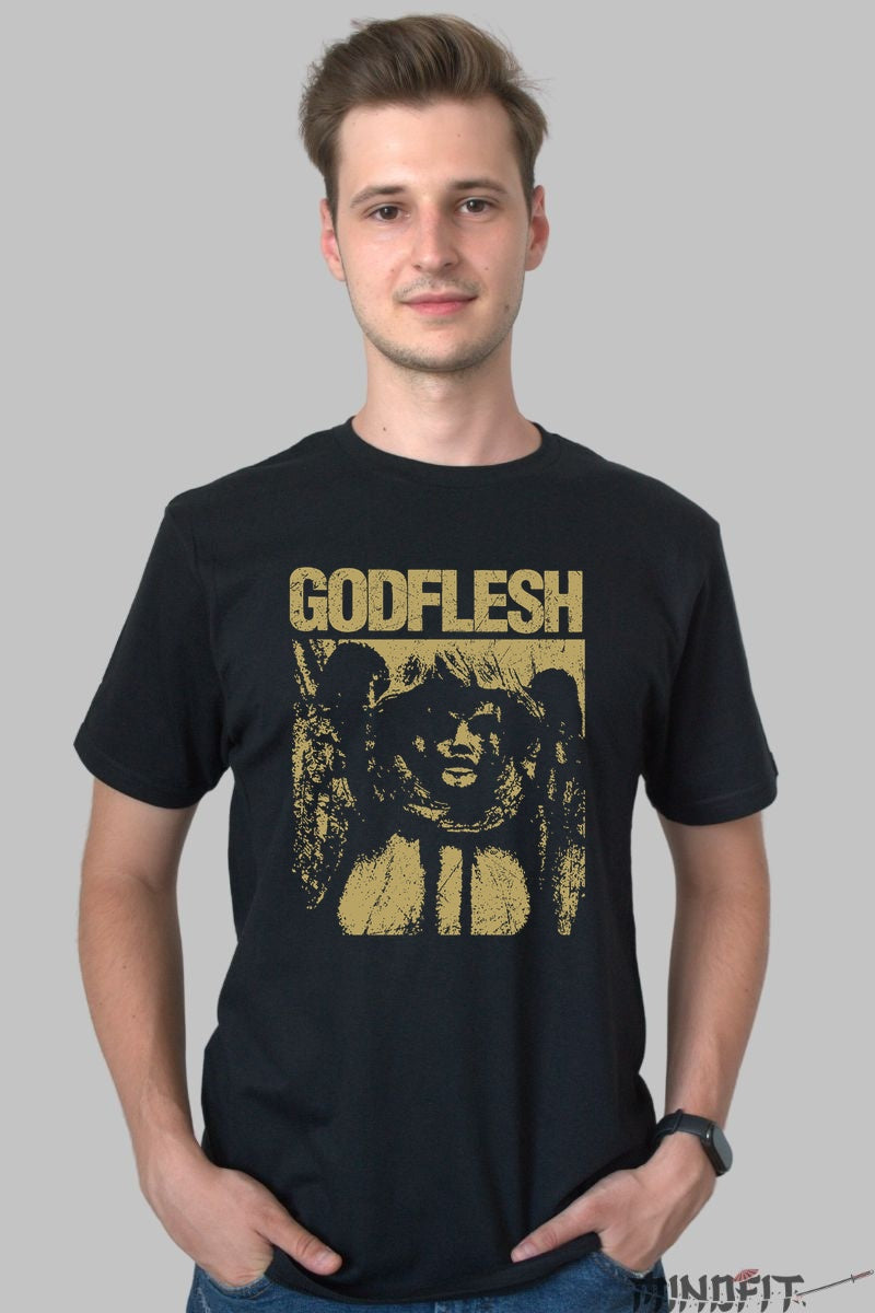 Tricou Godflesh - Industrial Legend Art barbat negru
