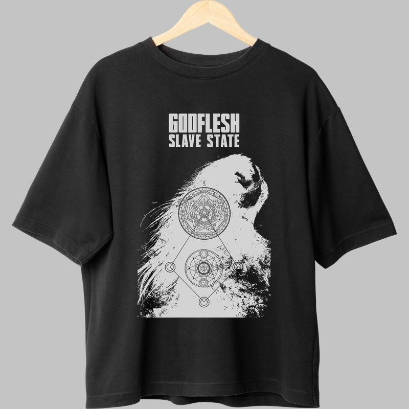 Tricou Godflesh - Slave State Industrial Art fata
