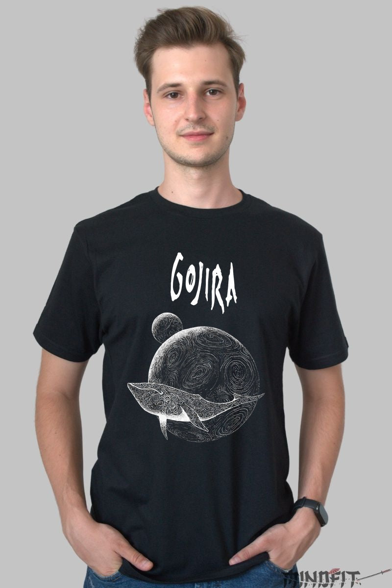 Tricou Gojira - Planeta Metalului barbat negru