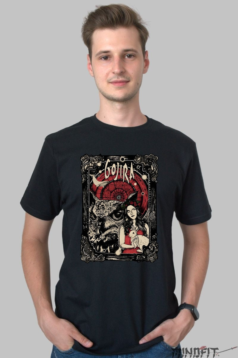 Tricou Gojira - Ritualul Naturii barbat negru