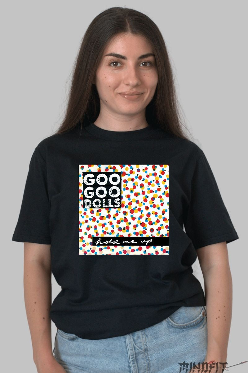 Tricou Goo Goo Dolls - Hold Me Up Album Art dama negru