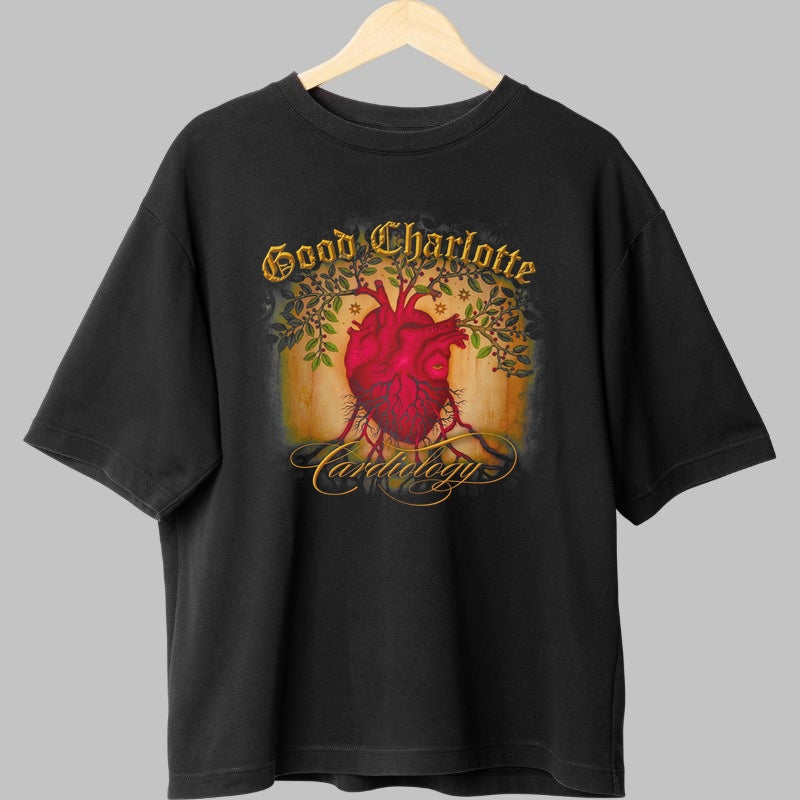 Tricou Good Charlotte - Album Cardiology fata