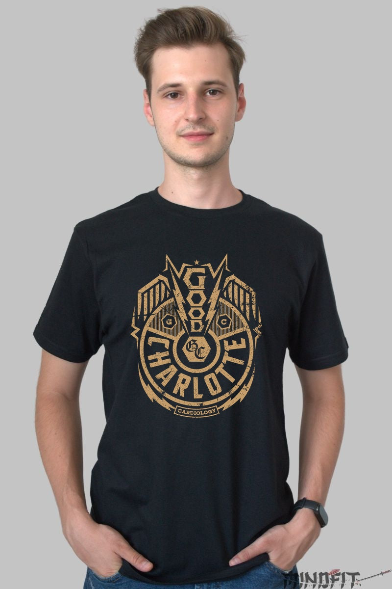 Tricou Good Charlotte - Emblema Cardiology barbat negru