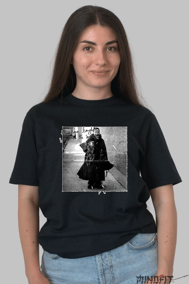 Tricou Grunge Suburban Souls - Kurt Cobain Tribute dama negru