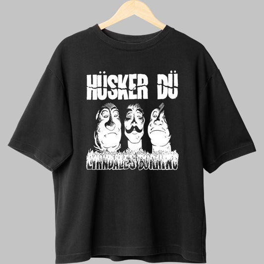 Tricou Husker Du - Lyndale-s Burning Art fata