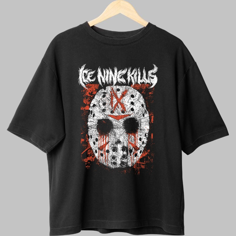 Tricou Ice Nine Kills - Masca Horror Iconica fata