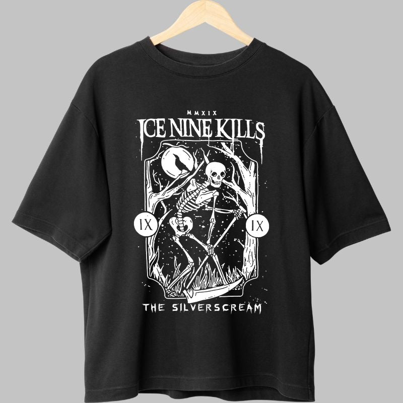 Tricou Ice Nine Kills - The Silver Scream Skeleton fata