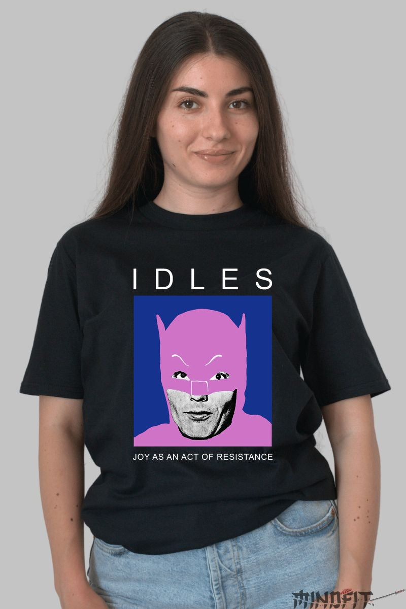Tricou IDLES - Joy As An Act of Resistance Rock dama negru