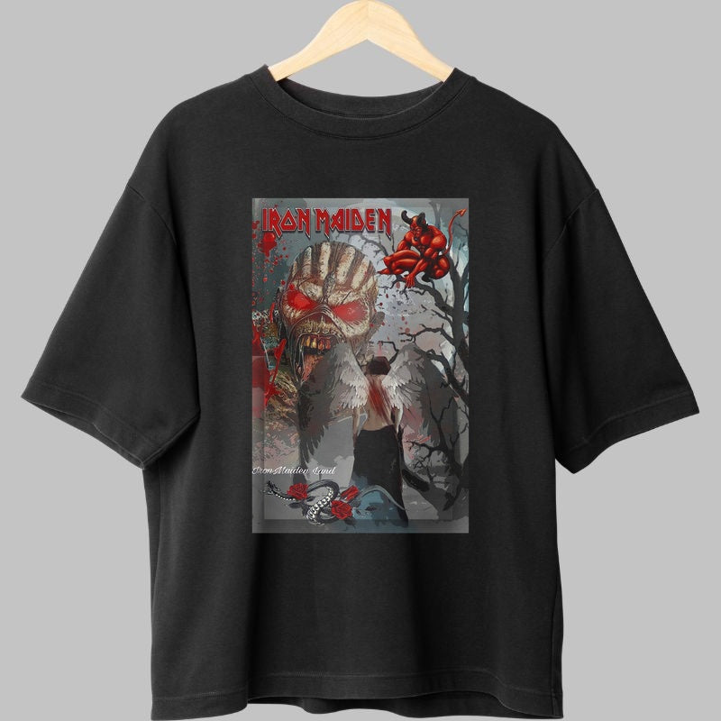 Tricou Iron Maiden - Demonland Art Graphic fata
