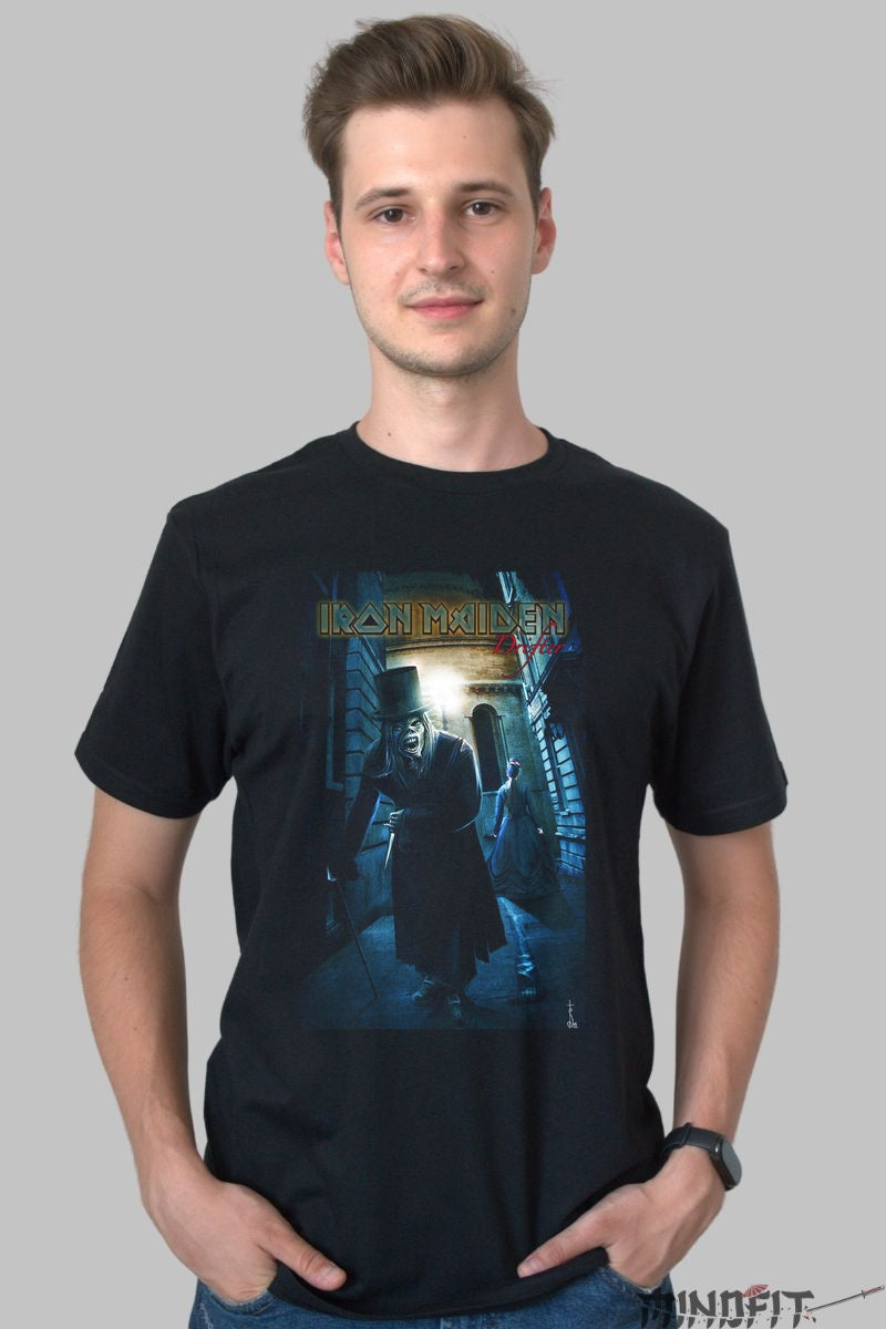 Tricou Iron Maiden - Fear in the Dark barbat negru