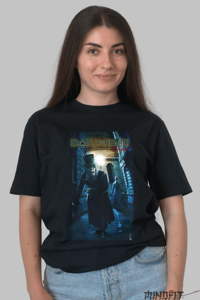 Tricou Iron Maiden - Fear in the Dark dama negru