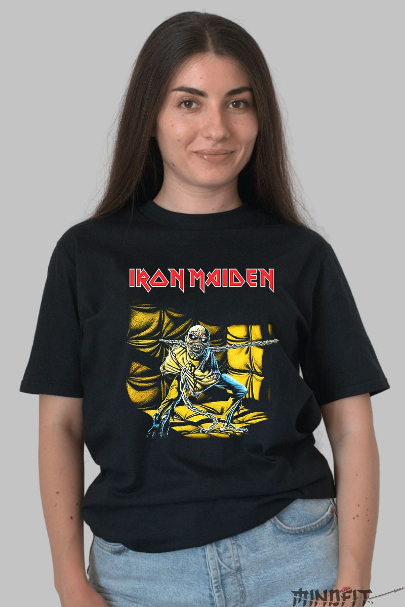 Tricou Iron Maiden - Mascot Madness Edition dama negru