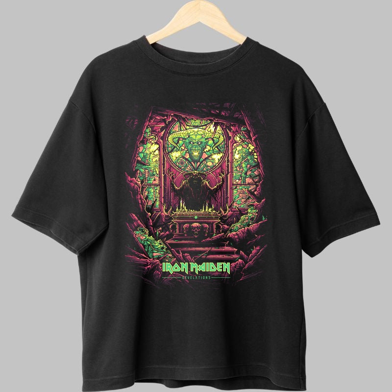 Tricou Iron Maiden - Revelations Temple Art fata