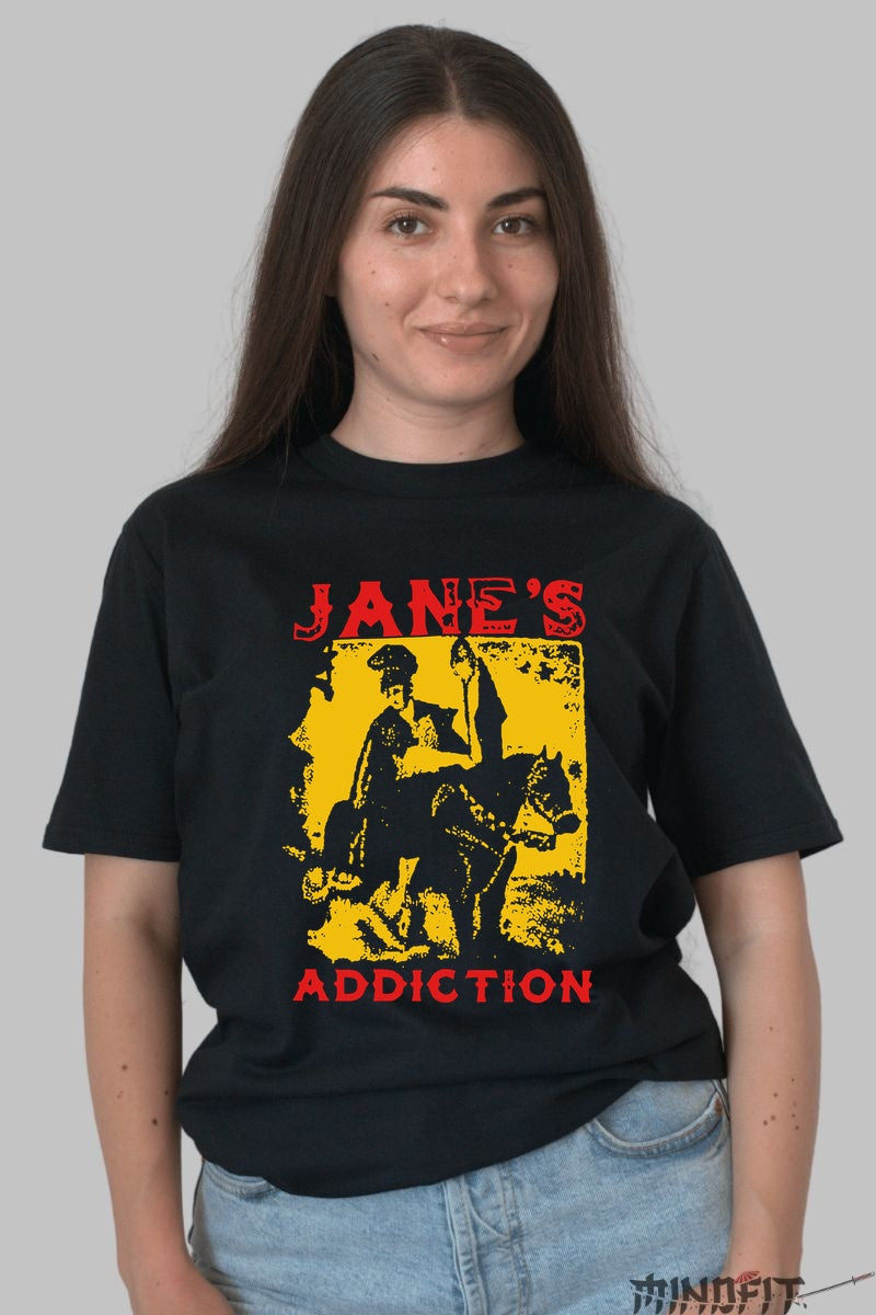 Tricou Jane-s Addiction - Classic Rebel Art dama negru