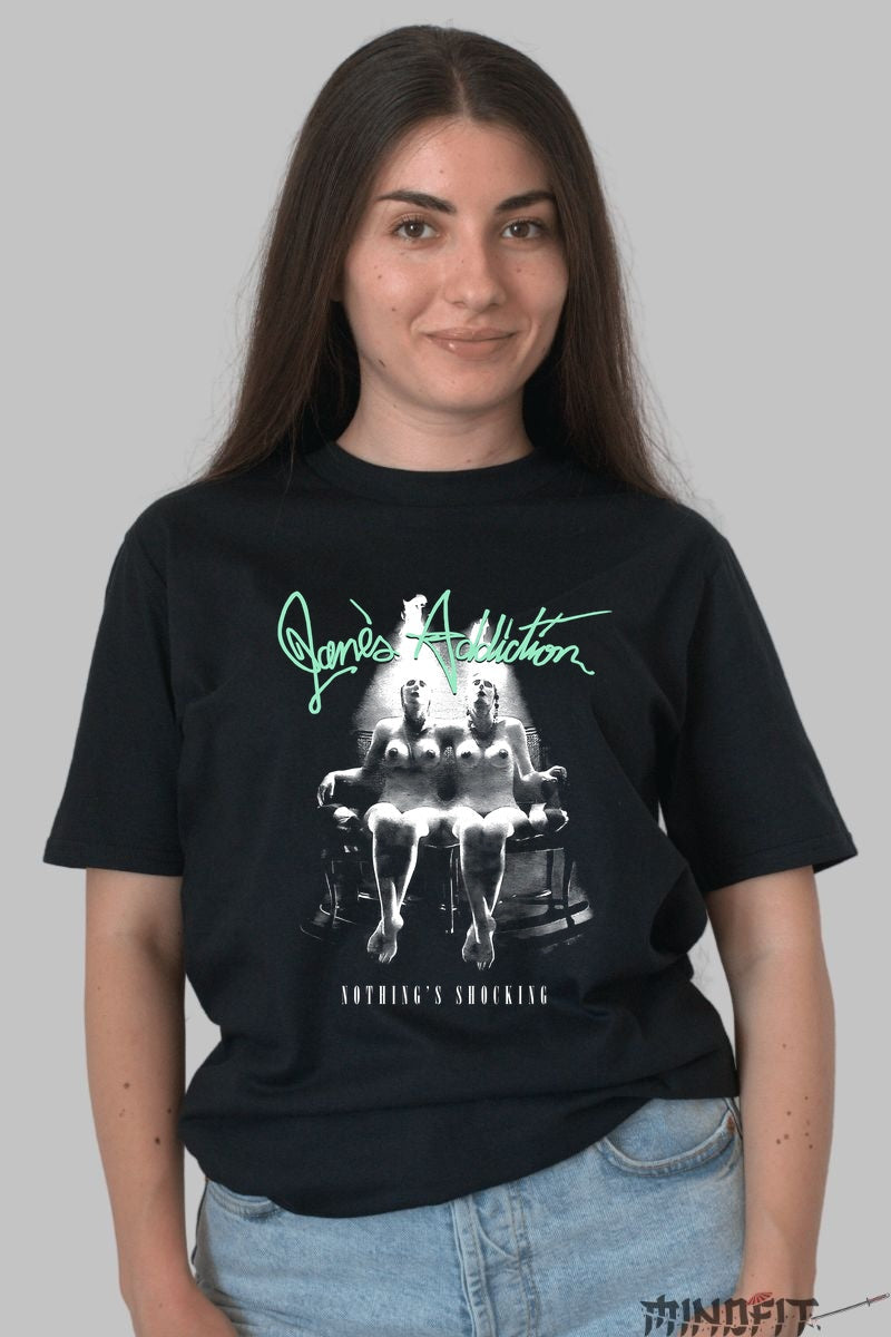 Tricou Jane's Addiction - Nothing's Shocking Art dama negru