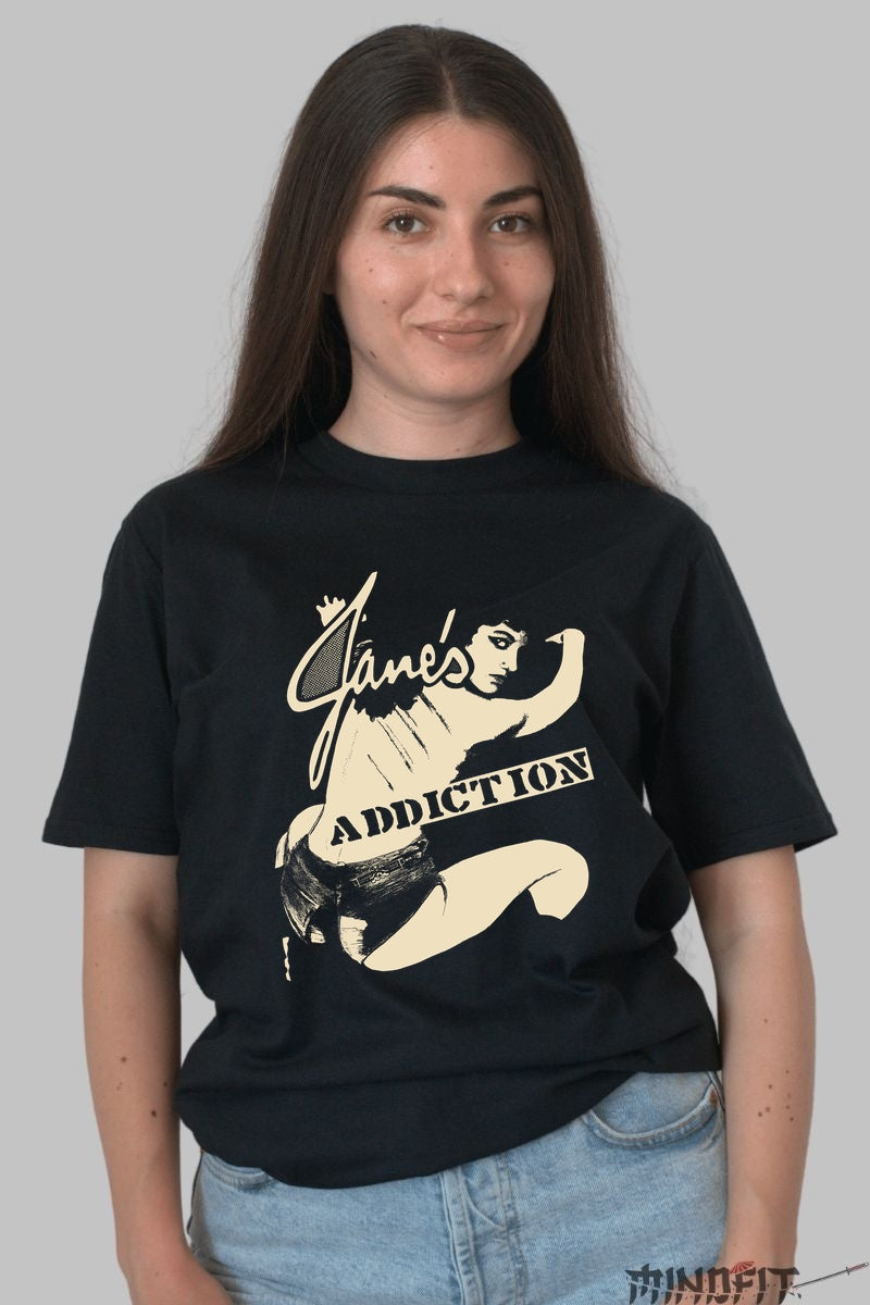 Tricou Jane's Addiction - Rebel Style Icon dama negru