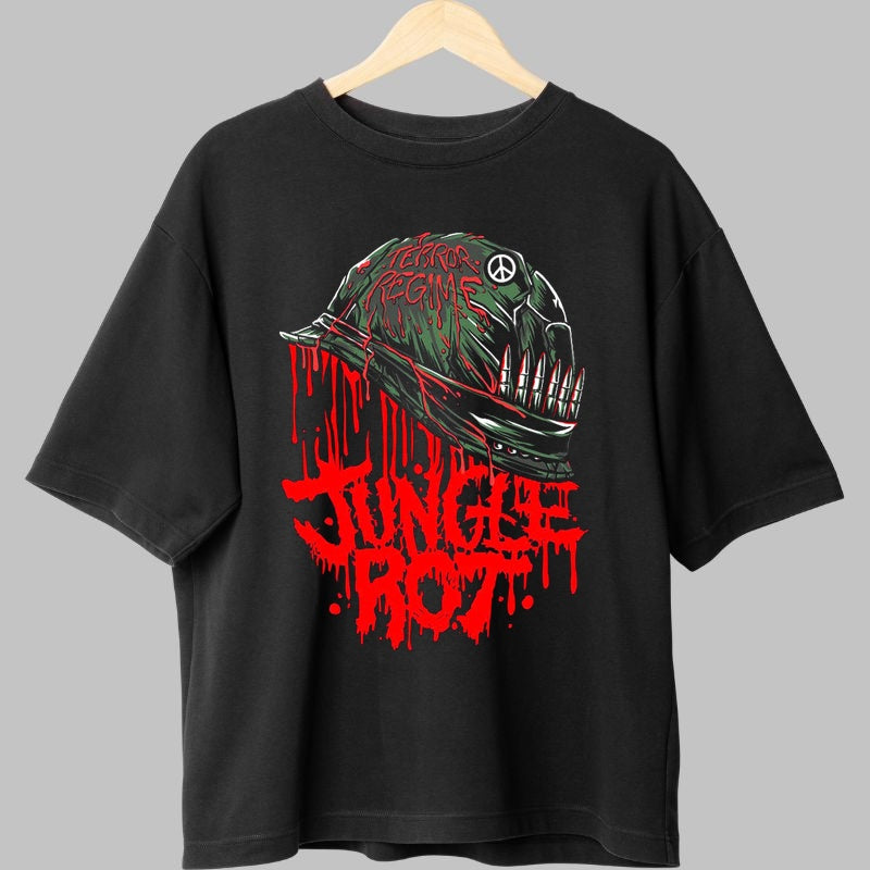 Tricou Jungle Rot - Terror Regime Edition fata
