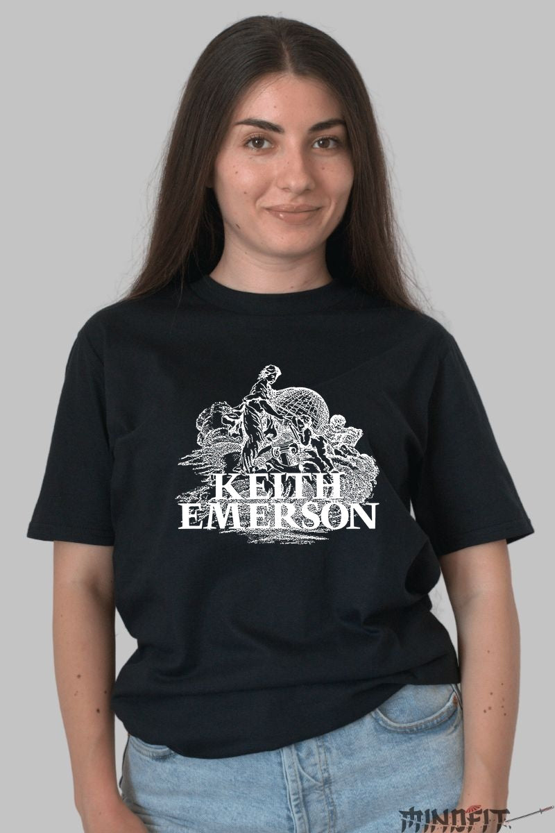 Tricou Keith Emerson - Legend of Synth Rock dama negru