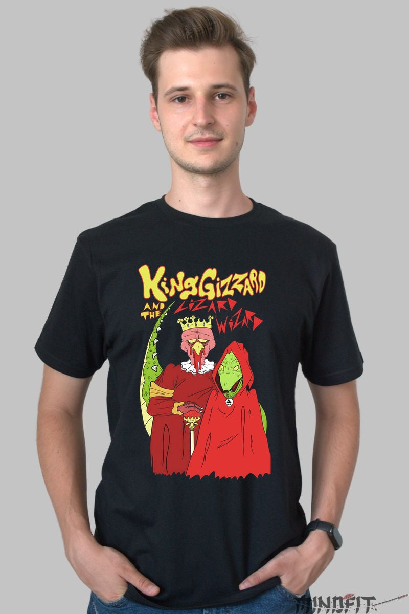 Tricou King Gizzard and the Lizard Wizard - Royal Psychedelia barbat negru