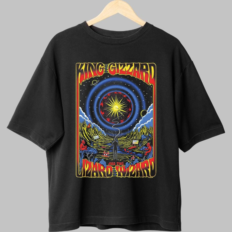 Tricou King Gizzard - Psychedelic Cosmic Vision fata