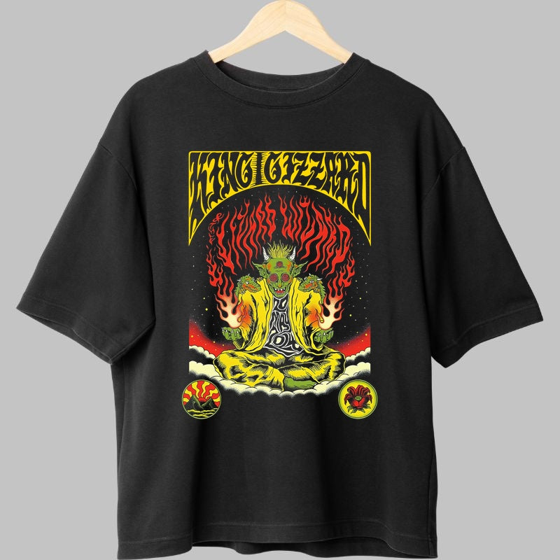 Tricou King Gizzard - Psychedelic Flames fata